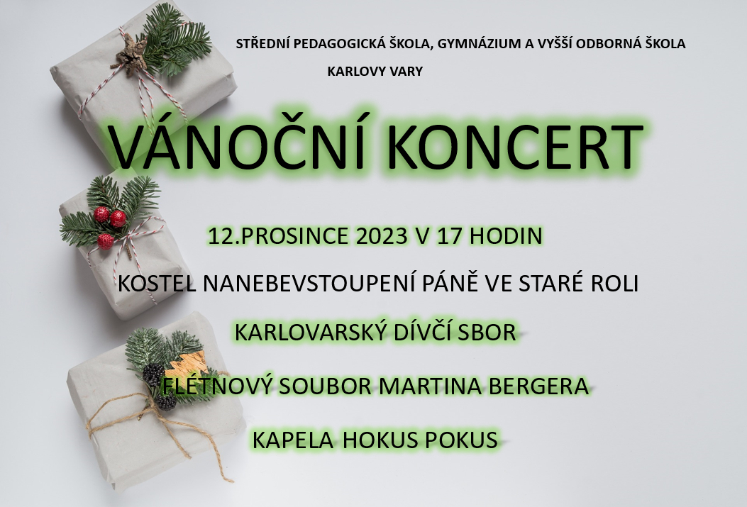 Vánoční koncert 2023-12-12